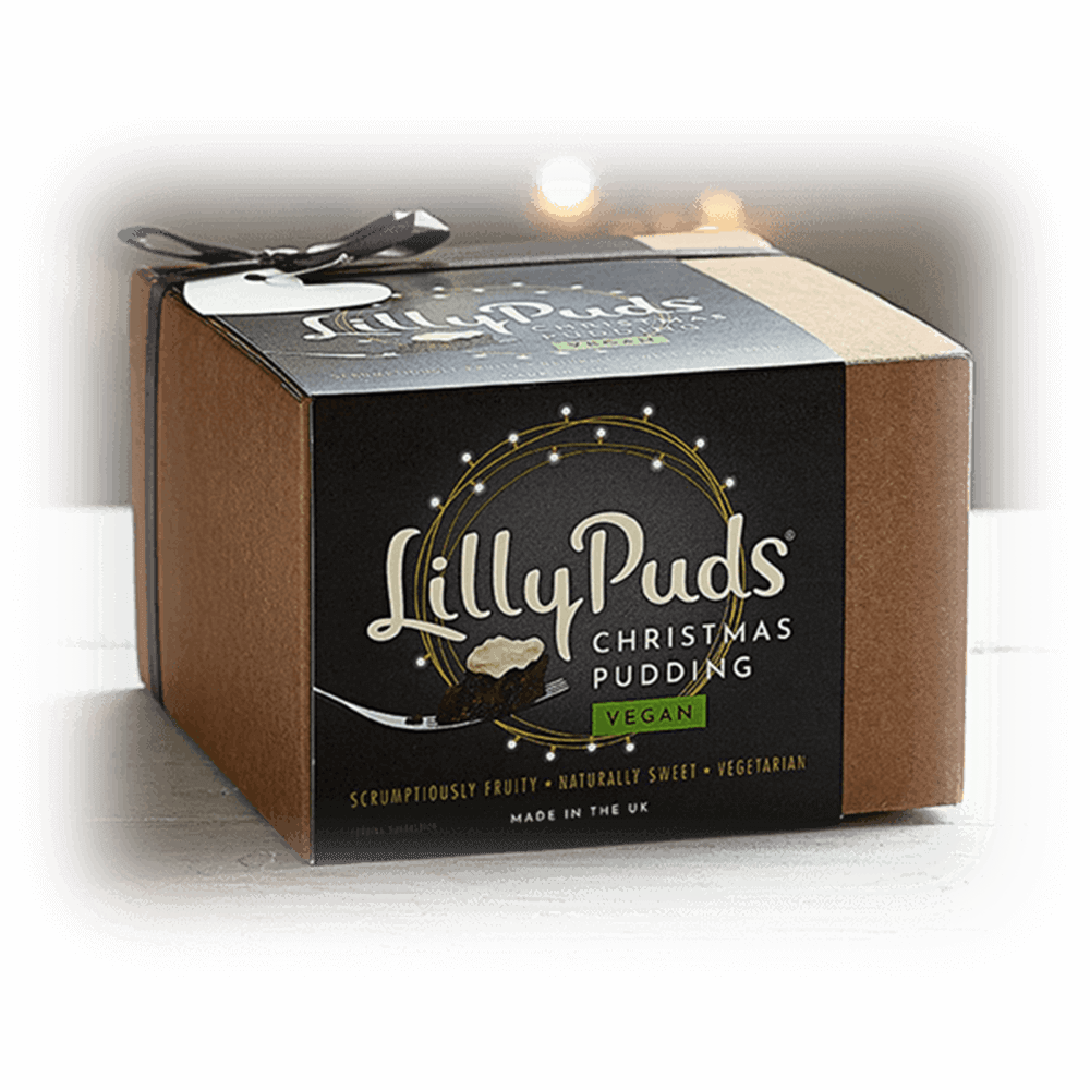 Lilly Puds Premium Vegan and Gluten Free Christmas Pudding 454g